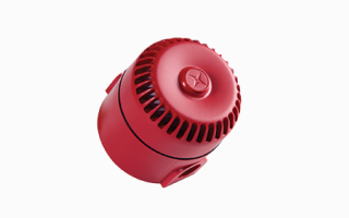 A sounder unit for fire alarm signals